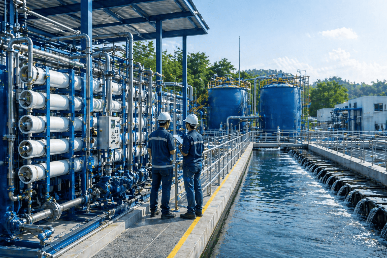 CWS water treatment facility
